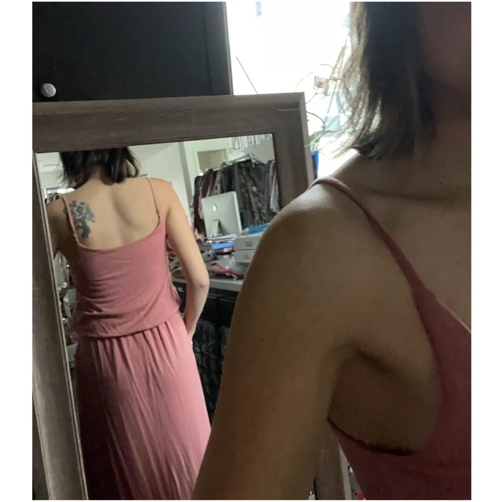 Boho Minimalist Cami Pocket Maxi Dress - Picture 4 of 11